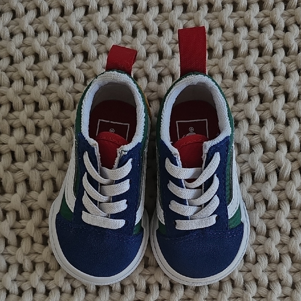 Vans Color Block Old Skool Elastic Shoes